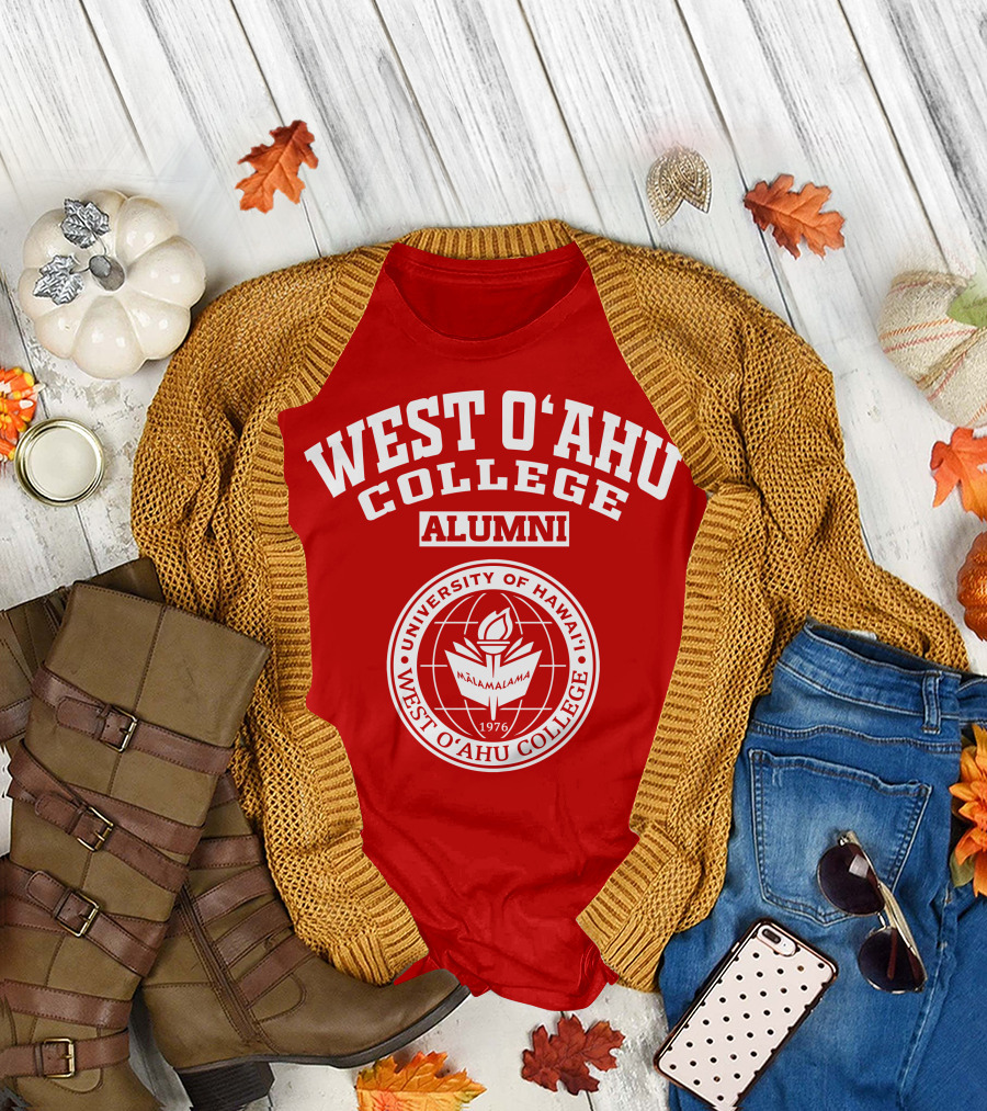 West Oʻahu College University of Hawaiʻi Alumni Mālamalama 1976 T-Shirt
