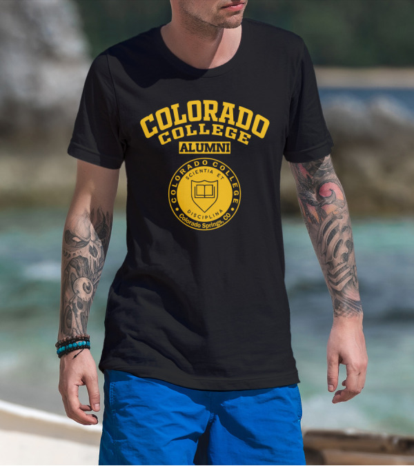 Colorado College Alumni Colorado Springs CO Scientia Et Disciplina T-Shirt