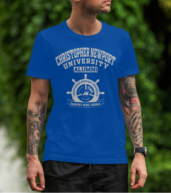 Christopher Newport University Alumni Captains CNU Est. 1960 Newport News Virginia T-Shirt