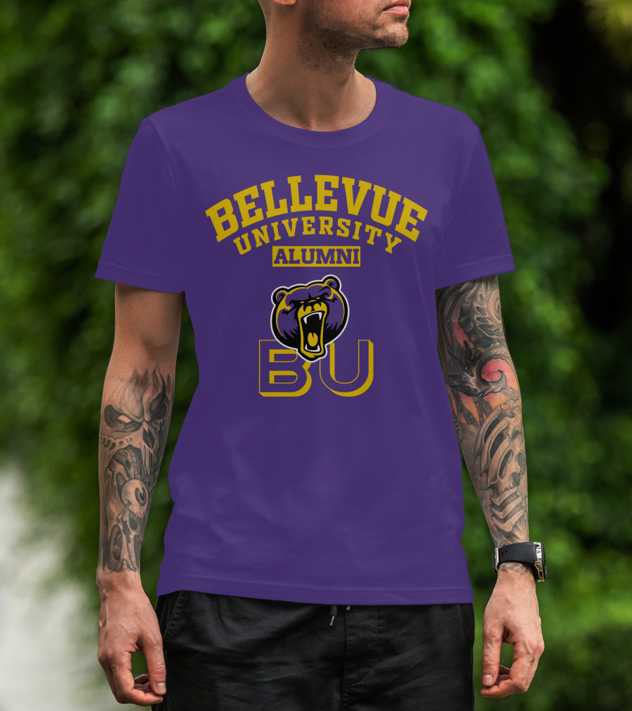 Bellevue University Alumni BU Bear T-Shirt
