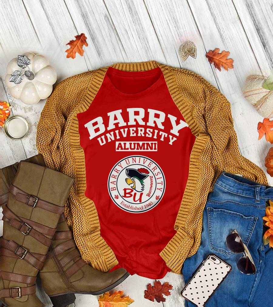 Barry University Alumni Buccaneers Established 1940 BU T-Shirt