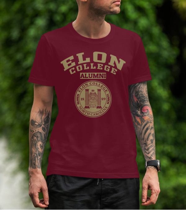 Elon College Alumni Numen Lumen 1889 North Carolina T-Shirt