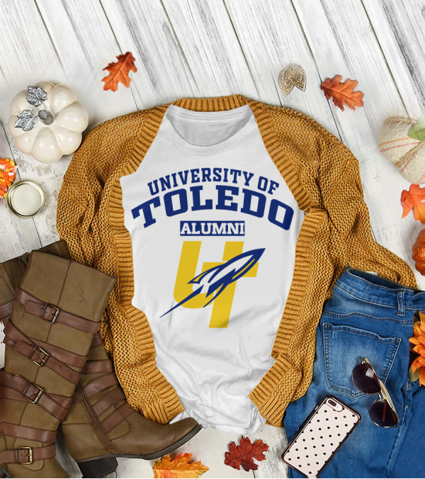 University Of Toledo Alumni Rocket Logo UT T-Shirt