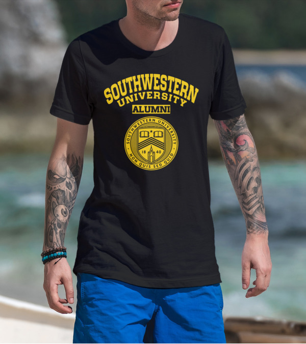 Southwestern University Alumni 1840 Non Quis Sed Quid T-Shirt
