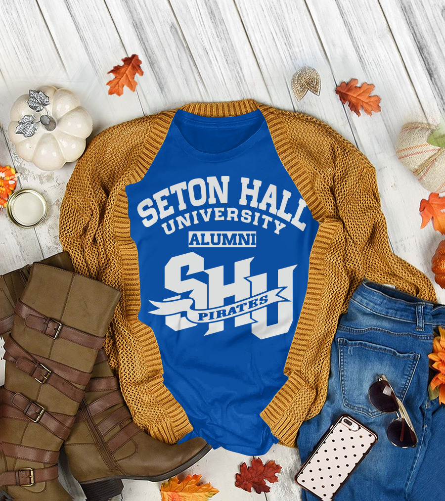 Seton Hall University Alumni SHU Pirates T-Shirt