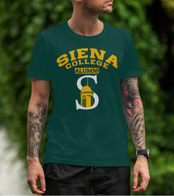 Siena College Alumni S Logo With Tower T-Shirt