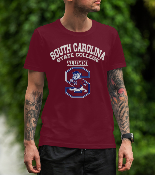 South Carolina State College Alumni SC Bulldog T-Shirt