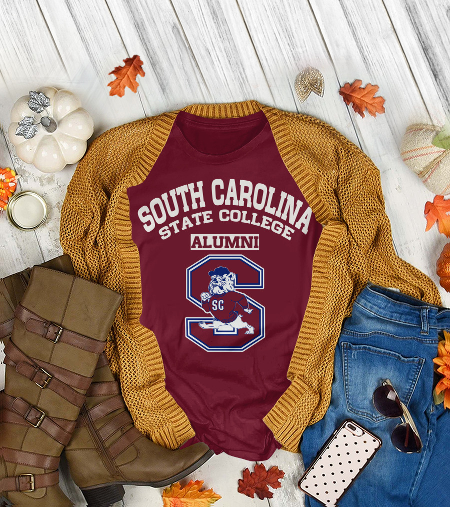 South Carolina State College Alumni SC Bulldog T-Shirt