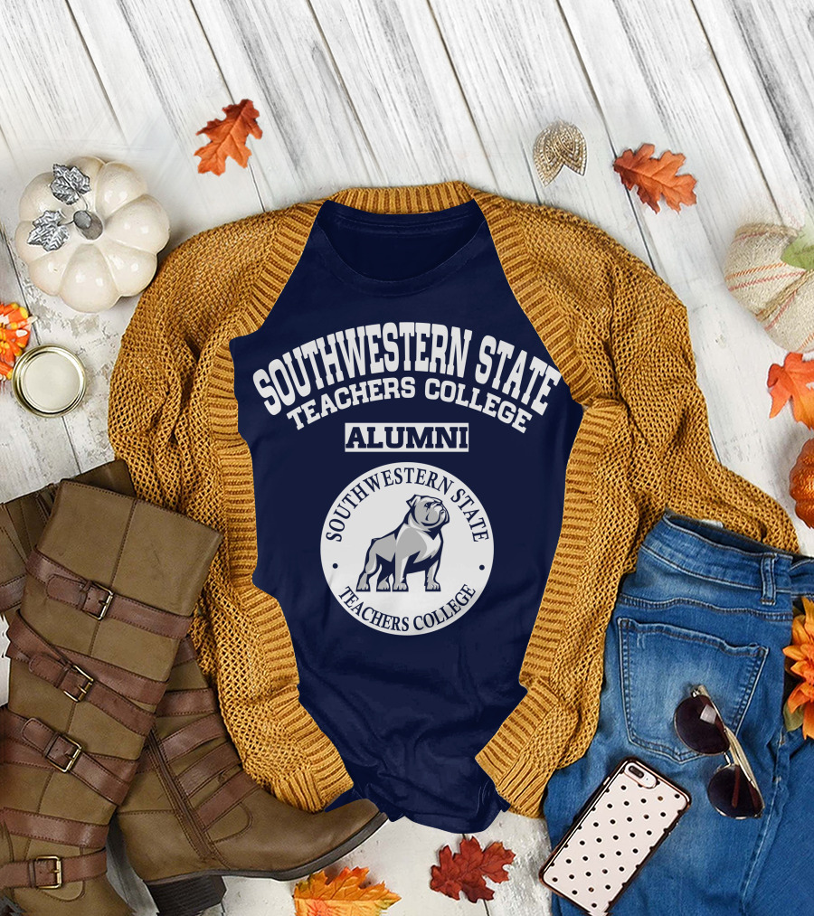 Southwestern State Teachers College Alumni Bulldog T-Shirt