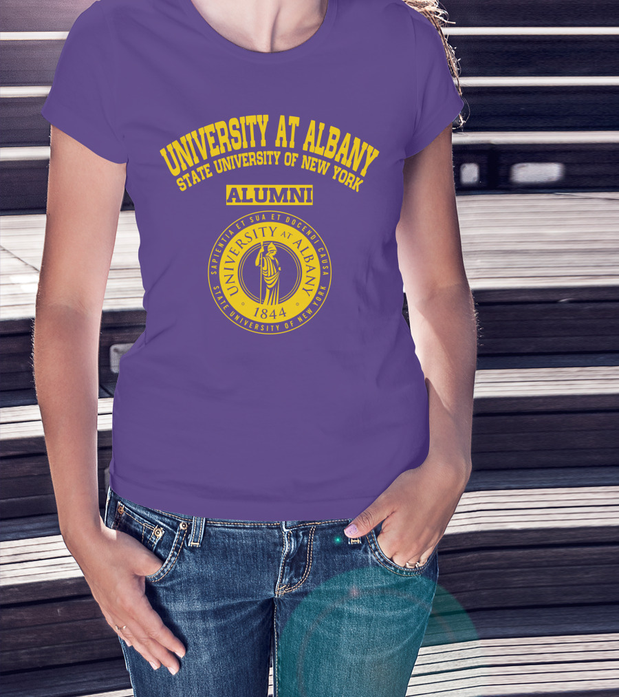 University At Albany State University Of New York Alumni 1844 Seal T-Shirt