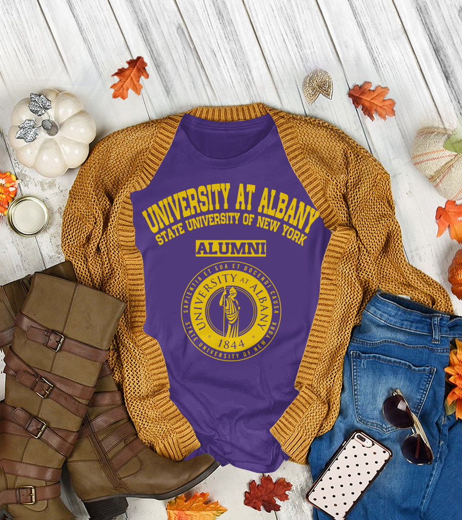 University at Albany State University of New York Alumni 1844 Seal T-Shirt