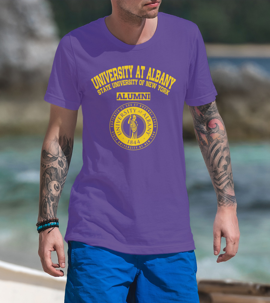 University At Albany State University Of New York Alumni 1844 Seal T-Shirt