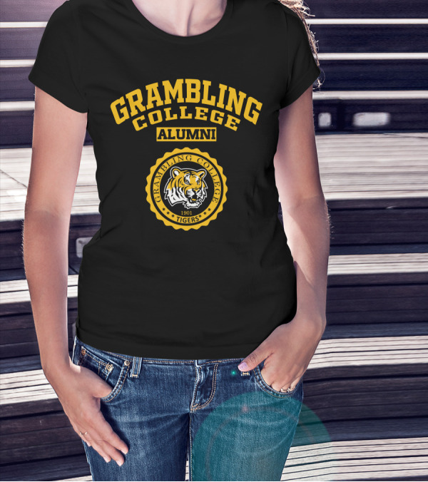 Grambling College Alumni Tigers 1901 T-Shirt