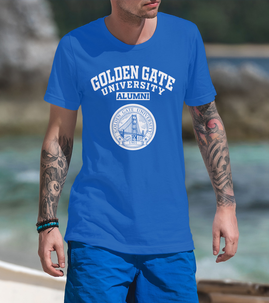 Golden Gate University Alumni 1901 Emblem T-Shirt