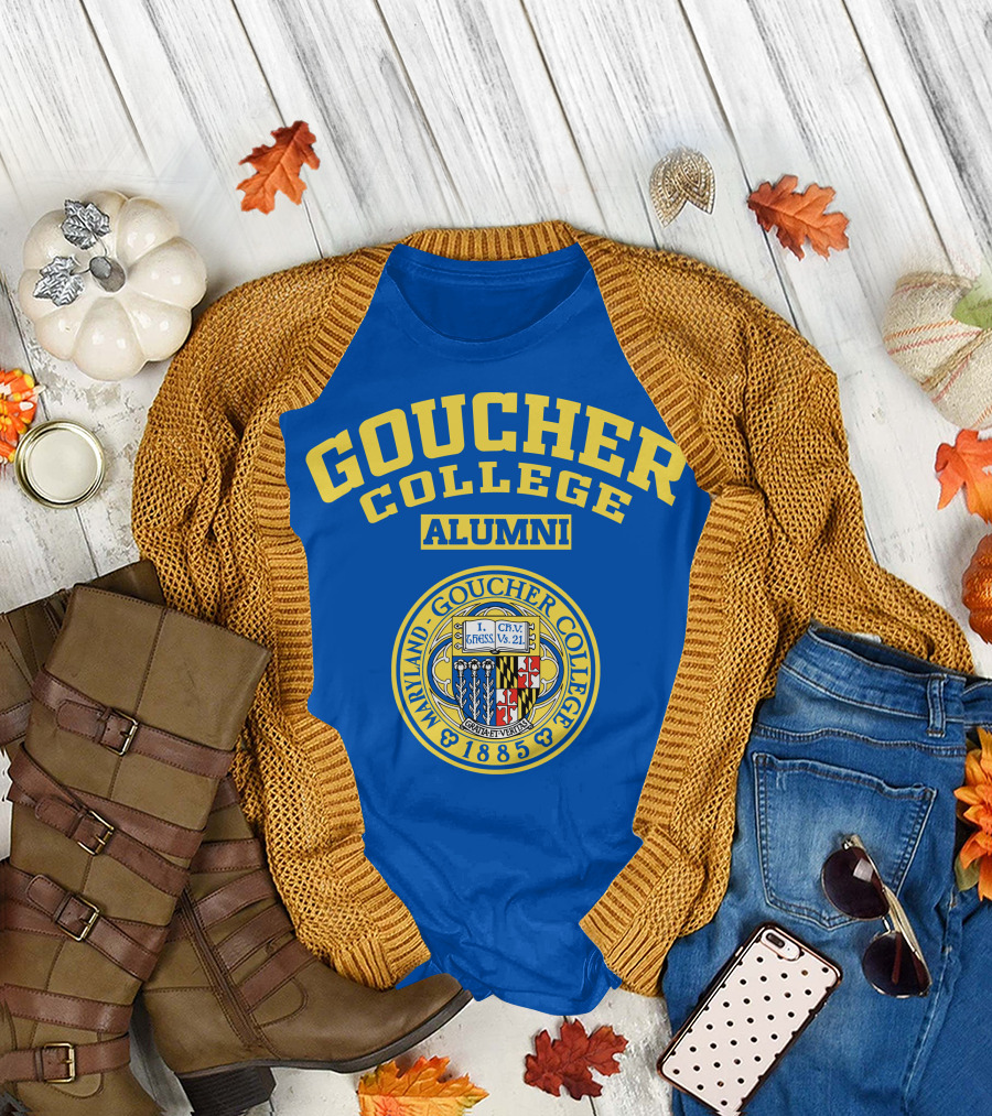 Goucher College Maryland Alumni 1885 Crest T-Shirt