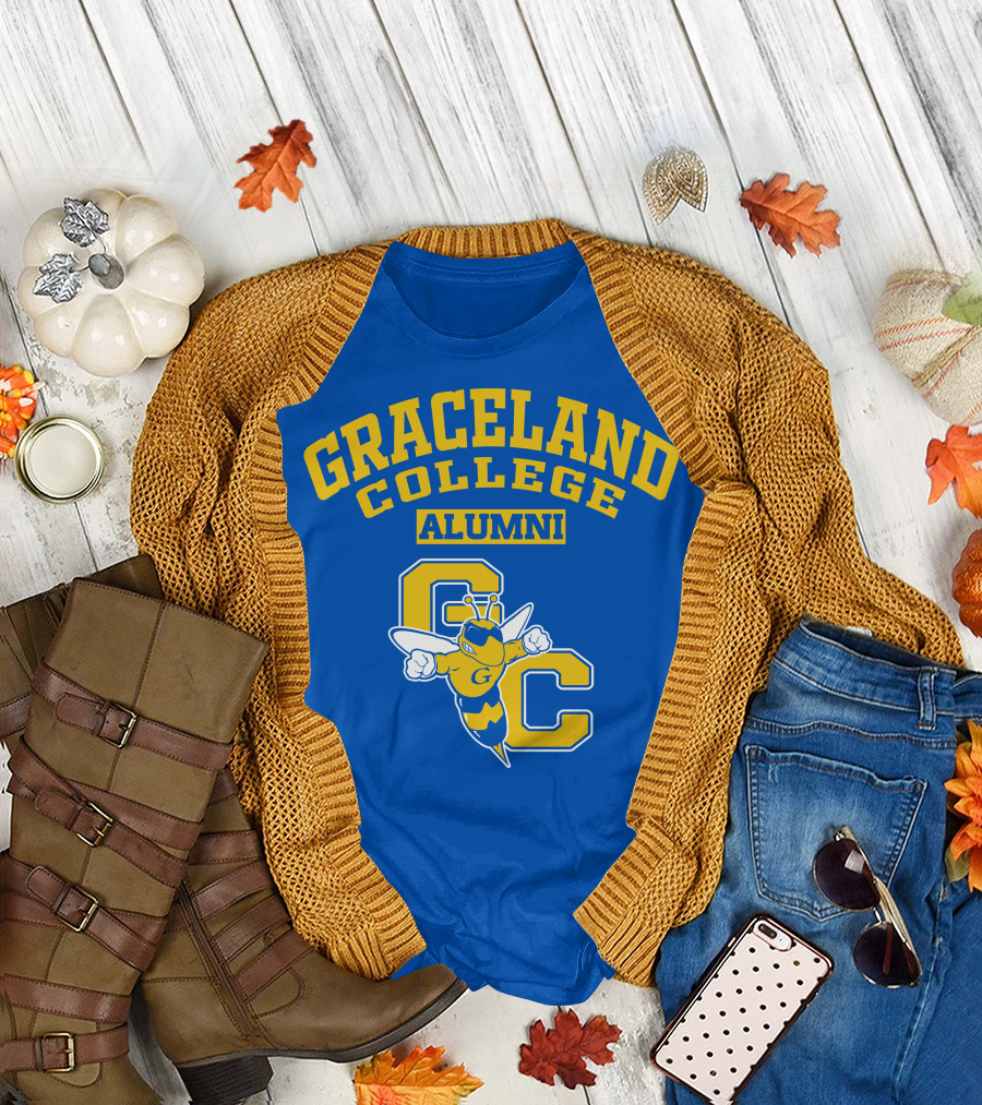 Graceland College Alumni Yellowjacket GC T-Shirt
