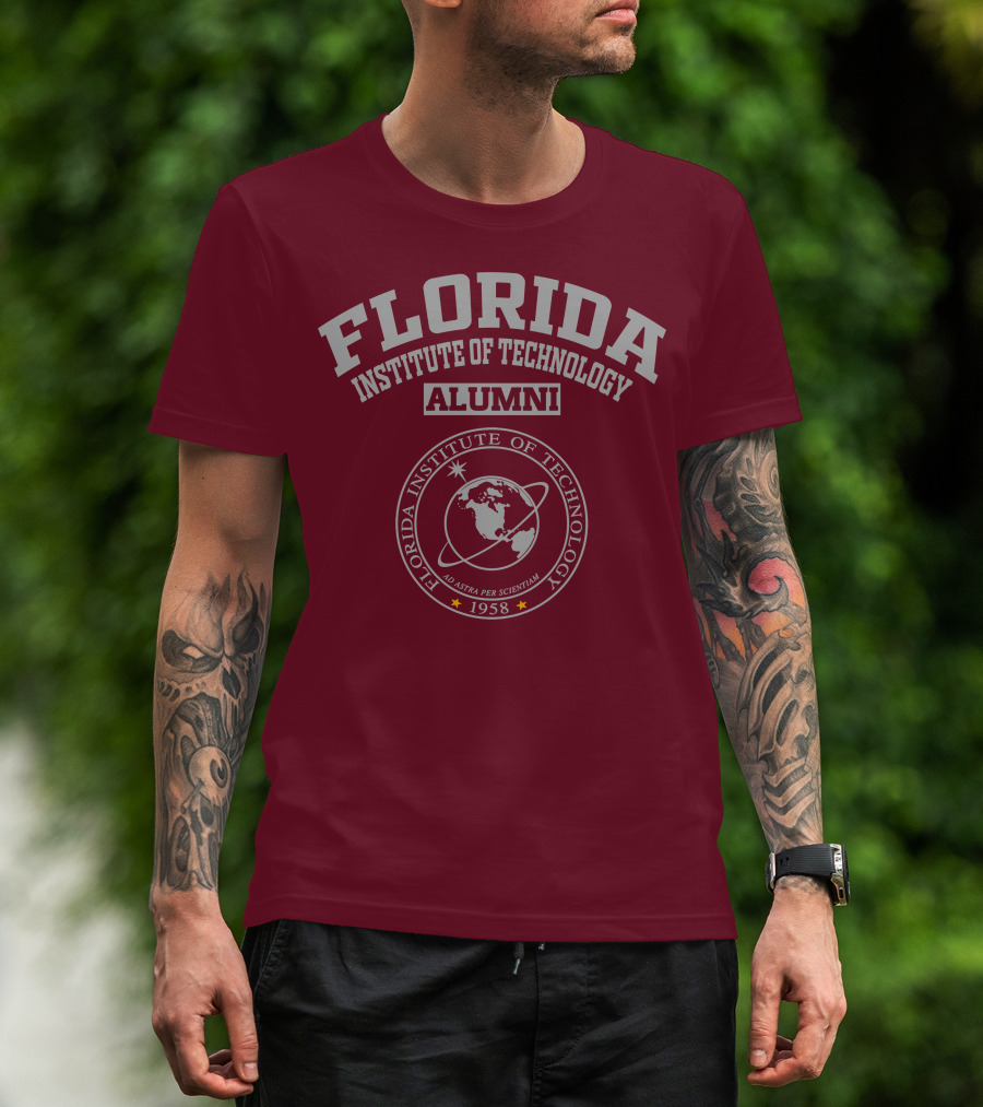 Florida Institute Of Technology Alumni Ad Astra Per Scientiam 1958 T-Shirt