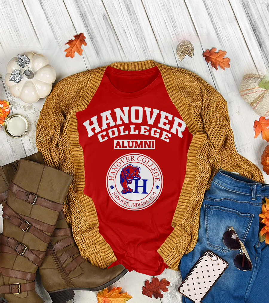HANOVER COLLEGE ALUMNI HANOVER INDIANA 1827 PANTHER T-Shirt