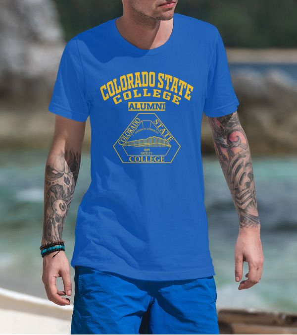 Colorado State College Alumni 1889 Greeley T-Shirt