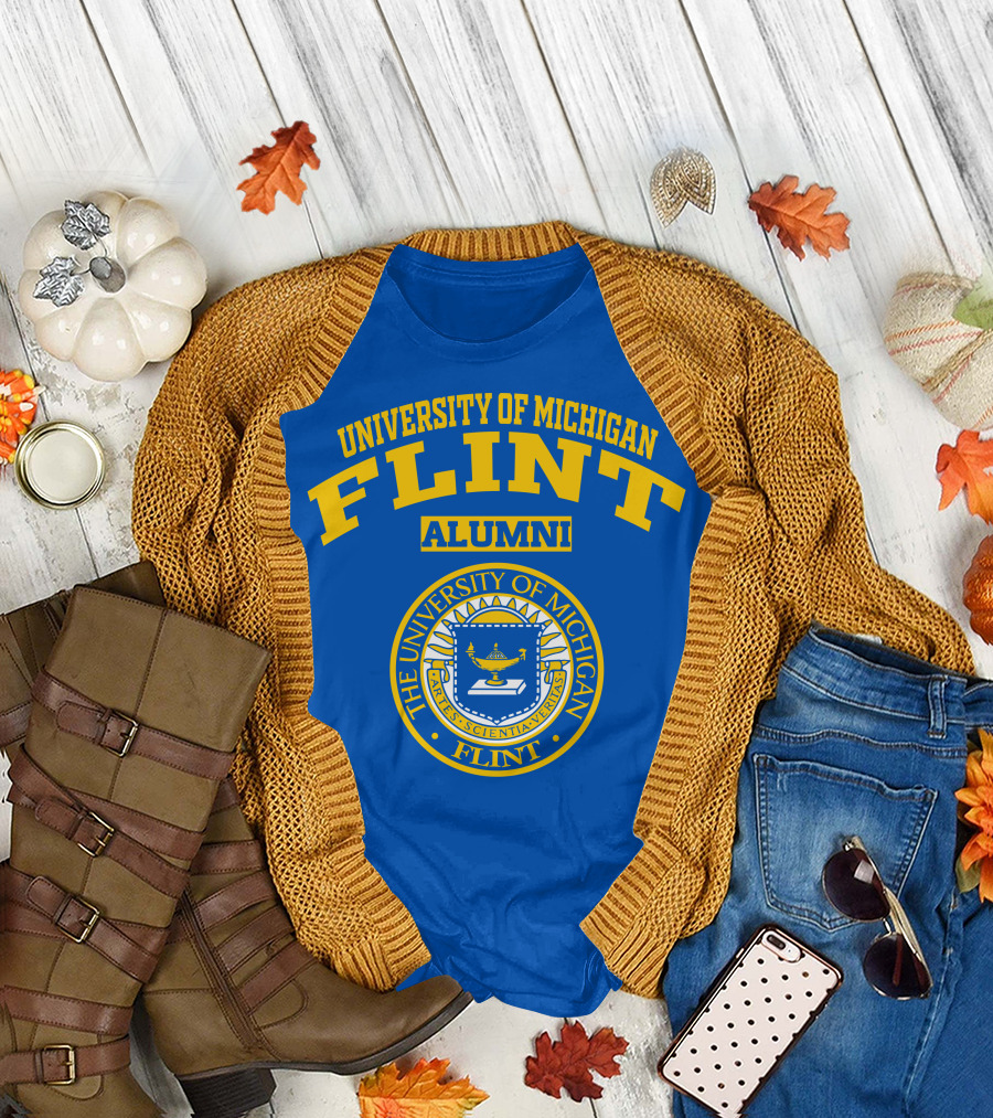 UNIVERSITY OF MICHIGAN FLINT ALUMNI SEAL T-Shirt