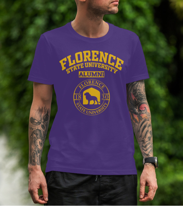 Florence State University Alumni 1830 Lion T-Shirt