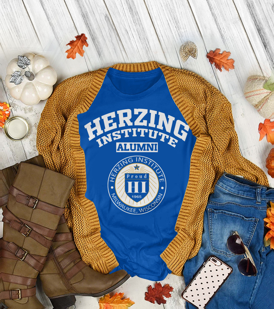 Herzing Institute Alumni Proud HI 1965 Milwaukee Wisconsin T-Shirt