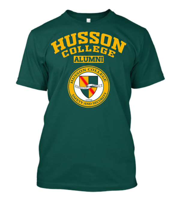 Husson College Alumni Safety And Security Character Humility 1898 T-Shirt