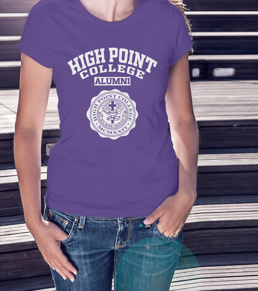 High Point College Alumni MCMXXIV Seal T-Shirt
