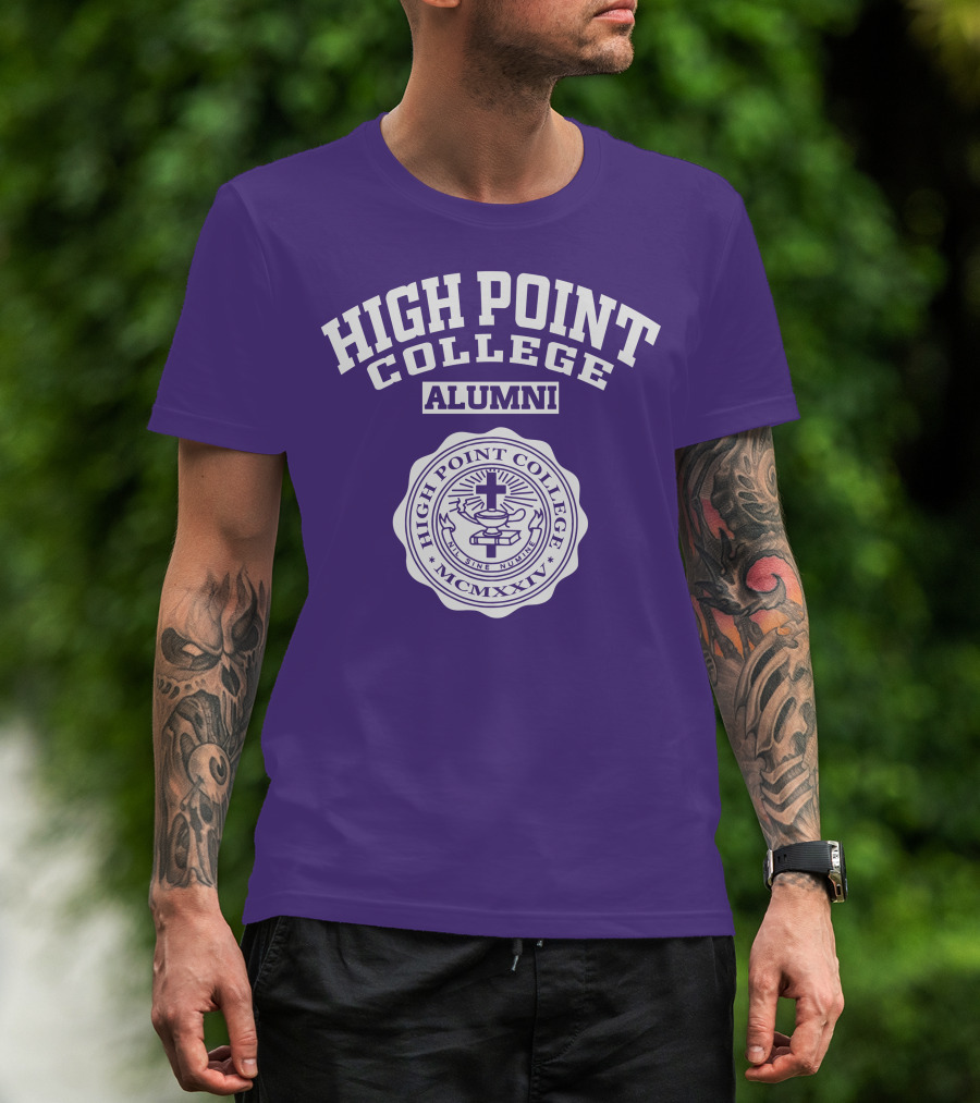 High Point College Alumni MCMXXIV Seal T-Shirt