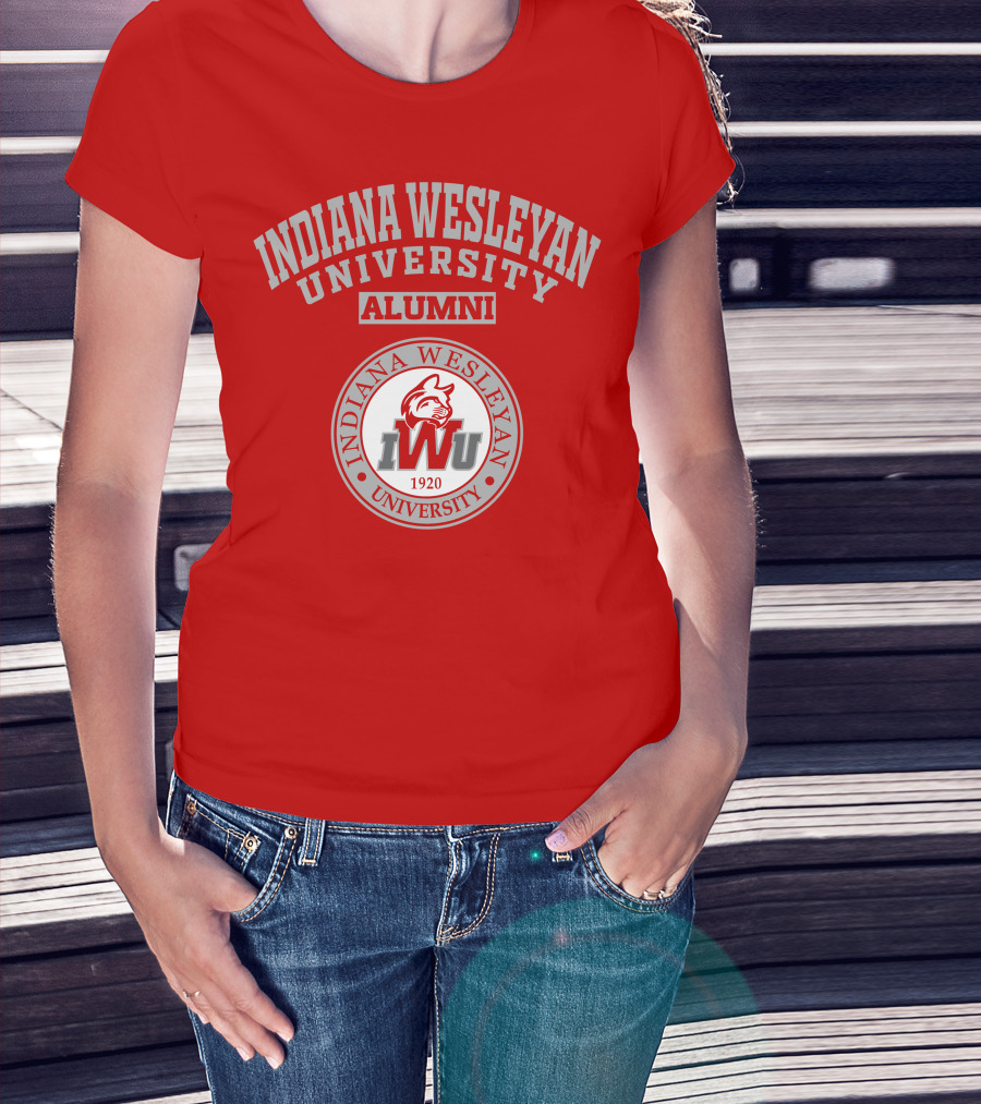 Indiana Wesleyan University Alumni 1920 Logo IWU T-Shirt