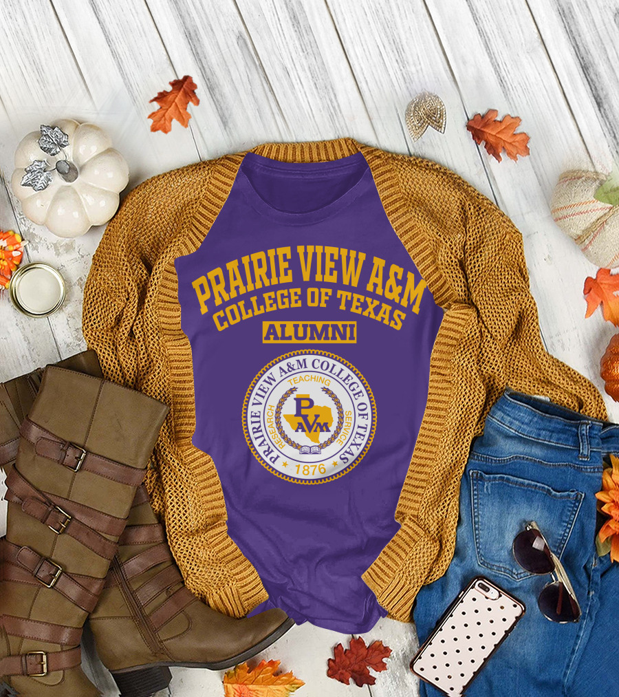 Prairie View A&M College of Texas Alumni Seal 1876 T-Shirt