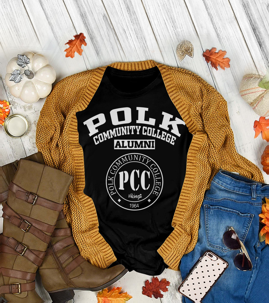 Polk Community College Alumni PCC Vikings 1964 T-Shirt