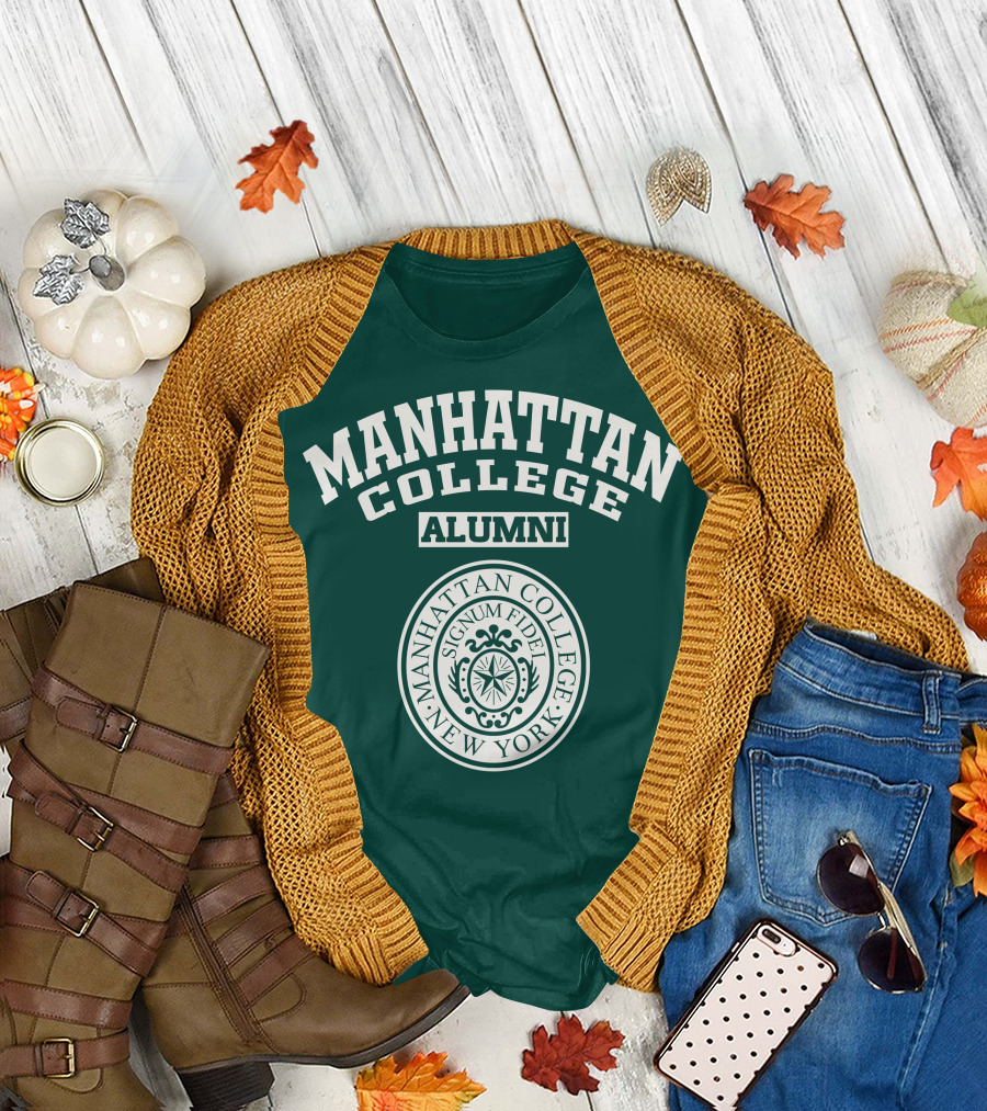 Manhattan College Alumni Signum Fidei New York T-Shirt