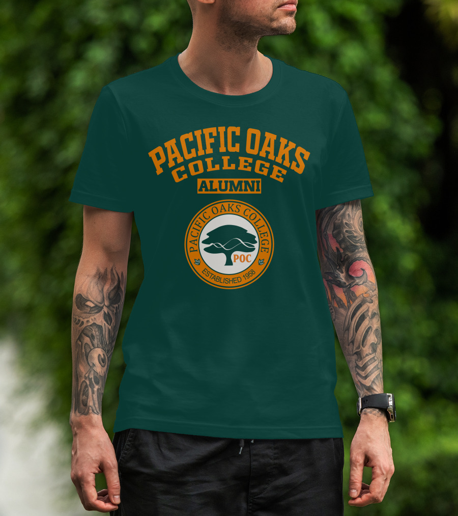 Pacific Oaks College Alumni POC Established 1959 T-Shirt