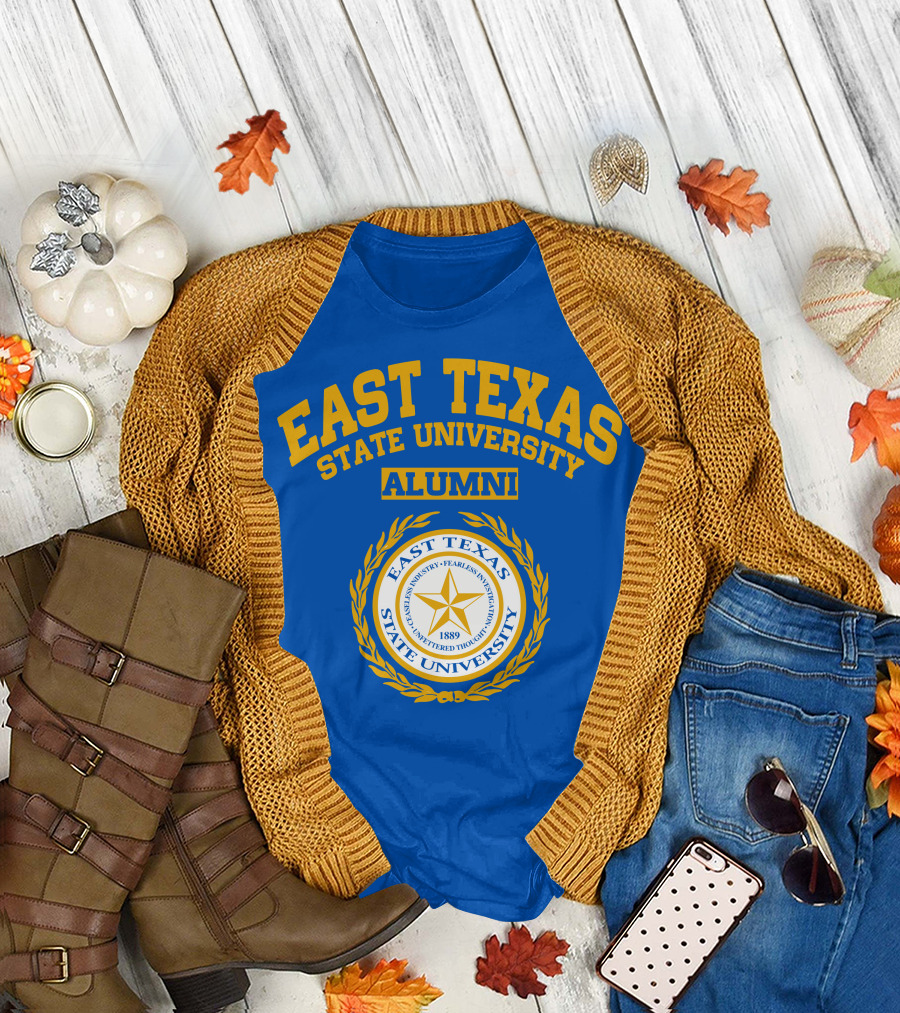 East Texas State University Alumni Logo Seal 1889 T-Shirt