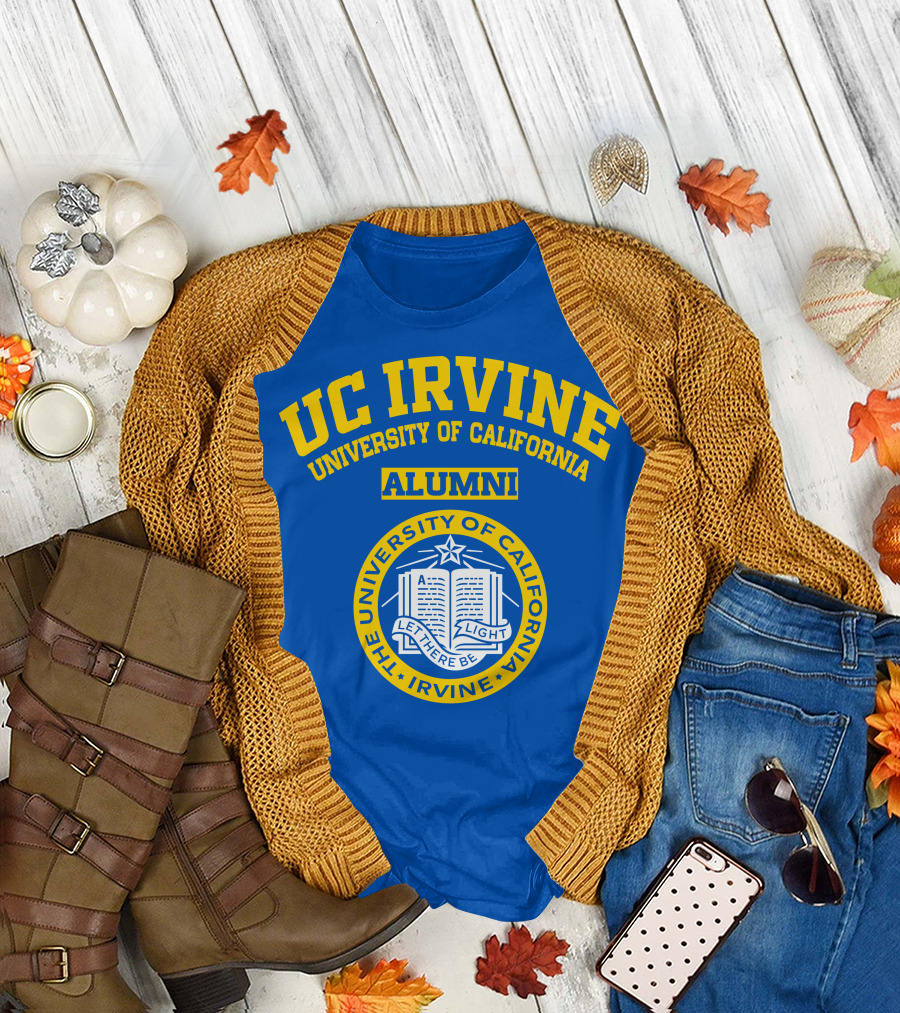 UC Irvine University of California Alumni Seal Let There Be Light T-Shirt