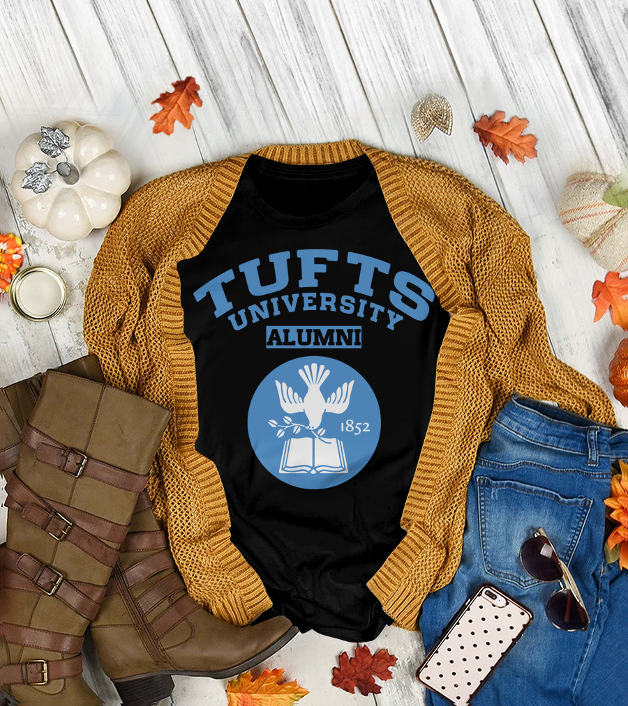 TUFTS UNIVERSITY ALUMNI 1852 Dove Seal T-Shirt