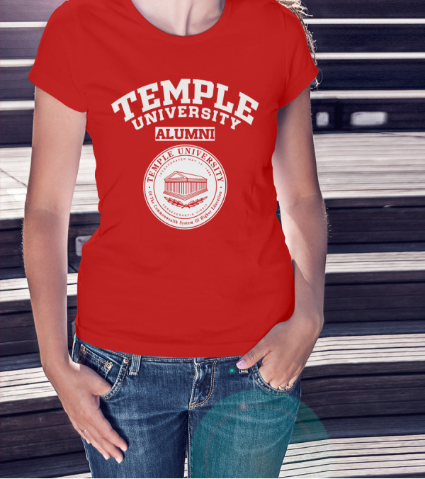 TEMPLE UNIVERSITY ALUMNI INSTITUTION SEAL T-Shirt
