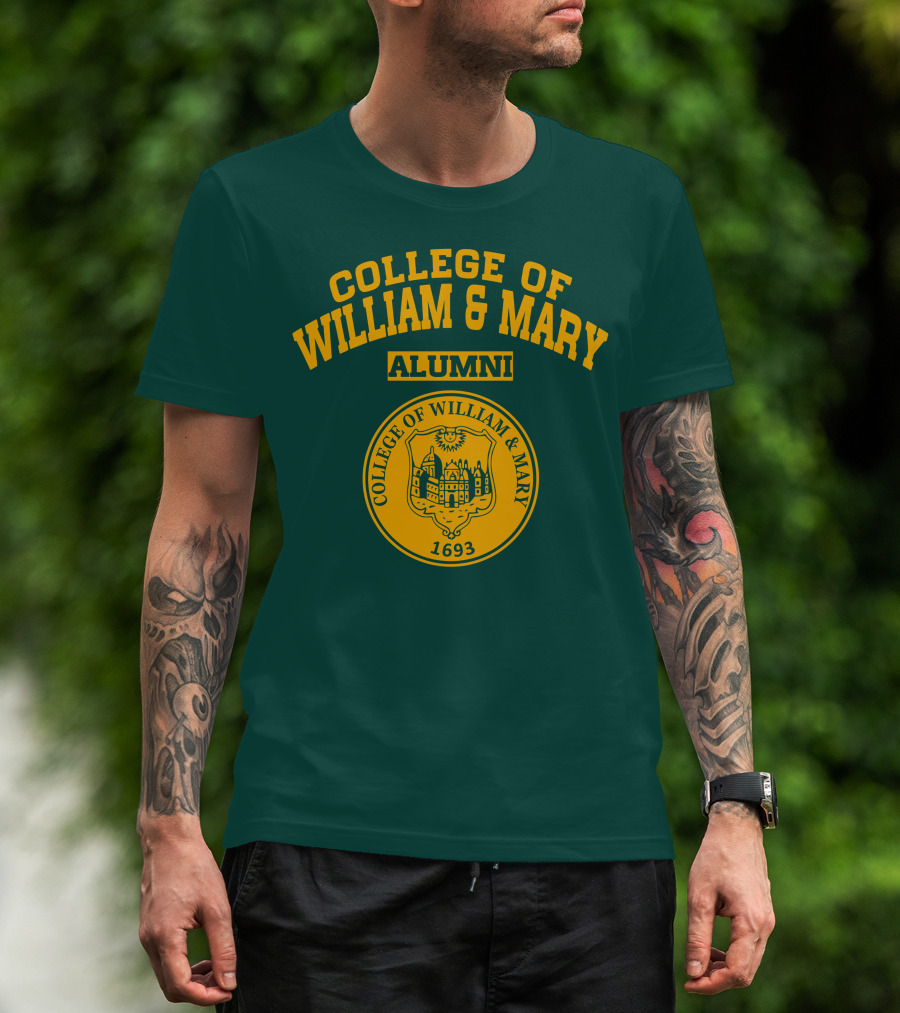 College Of William Mary Alumni 1693 Seal T-Shirt