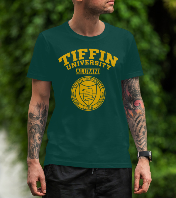 Tiffin University Alumni 1888 Sine Audacia Nullum Praemium T-Shirt