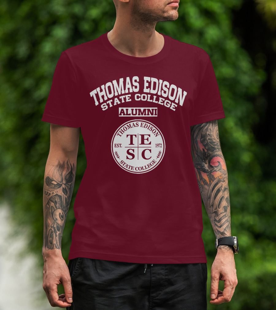 Thomas Edison State College Alumni TESC Est. 1972 T-Shirt