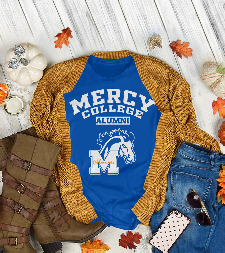 Mercy College Alumni Mavericks NY T-Shirt