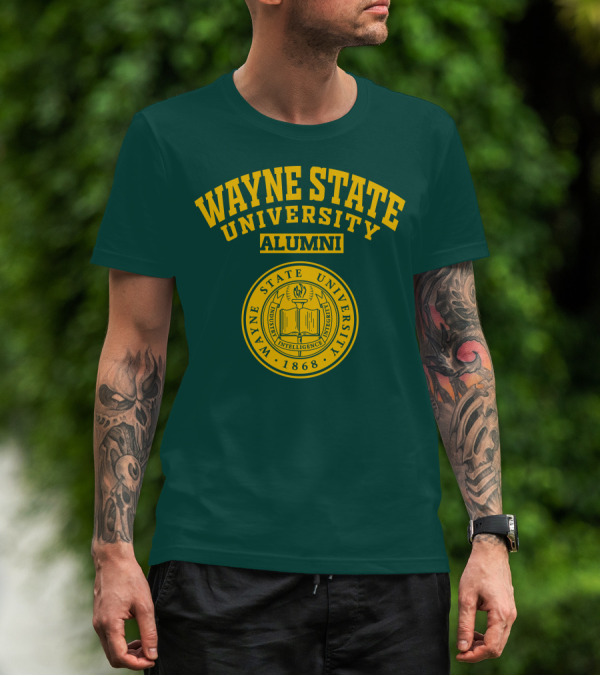 WAYNE STATE UNIVERSITY ALUMNI 1868 INDUSTRY INTELLIGENCE T-Shirt