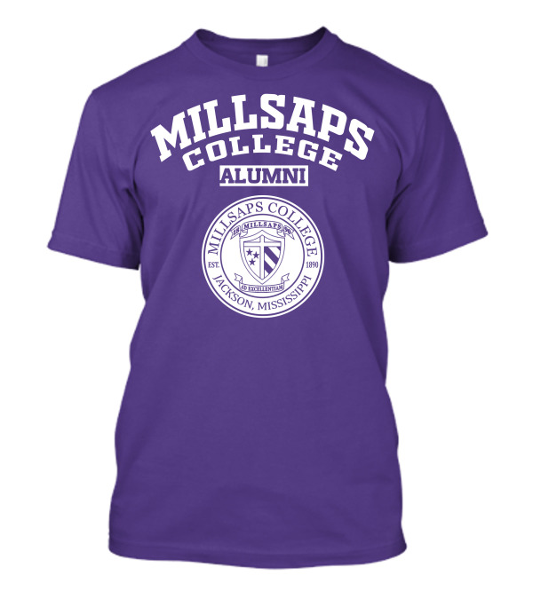Millsaps College Alumni Jackson Mississippi Est 1890 Ad Excellentiam Seal T-Shirt