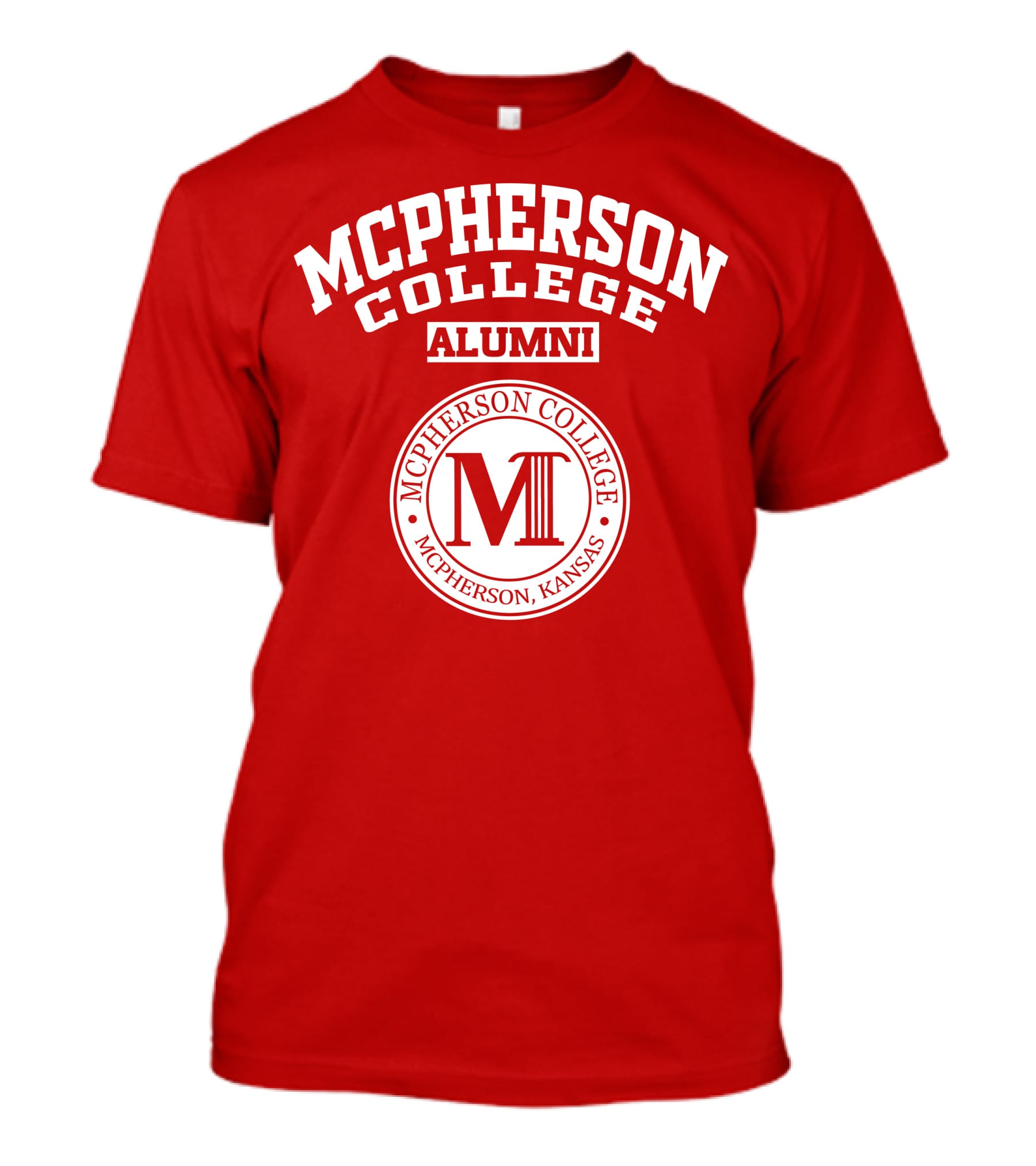 Mcpherson College Alumni Mcpherson College Mcpherson, Kansas T-Shirt