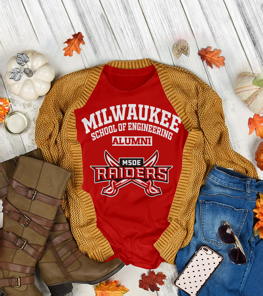 MILWAUKEE SCHOOL OF ENGINEERING ALUMNI MSOE RAIDERS T-Shirt