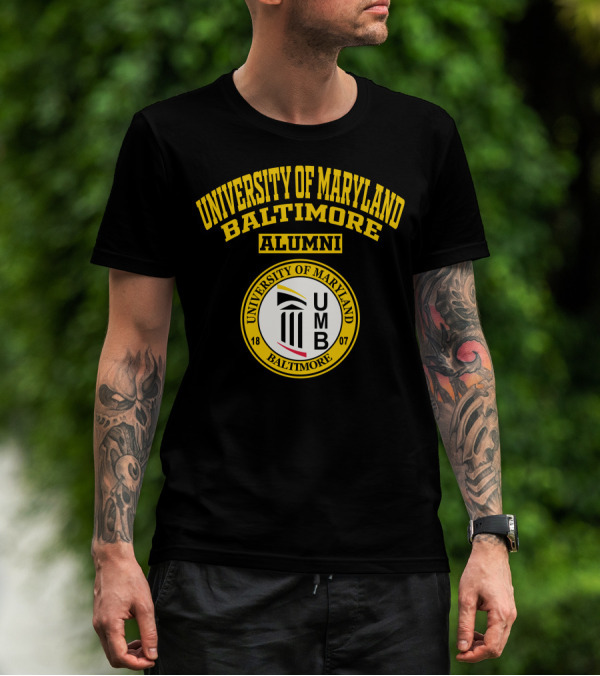 University Of Maryland Baltimore Alumni UMB 1807 T-Shirt
