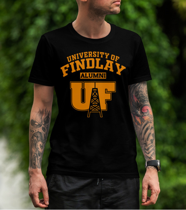 University Of Findlay Alumni UF Oil Derrick T-Shirt
