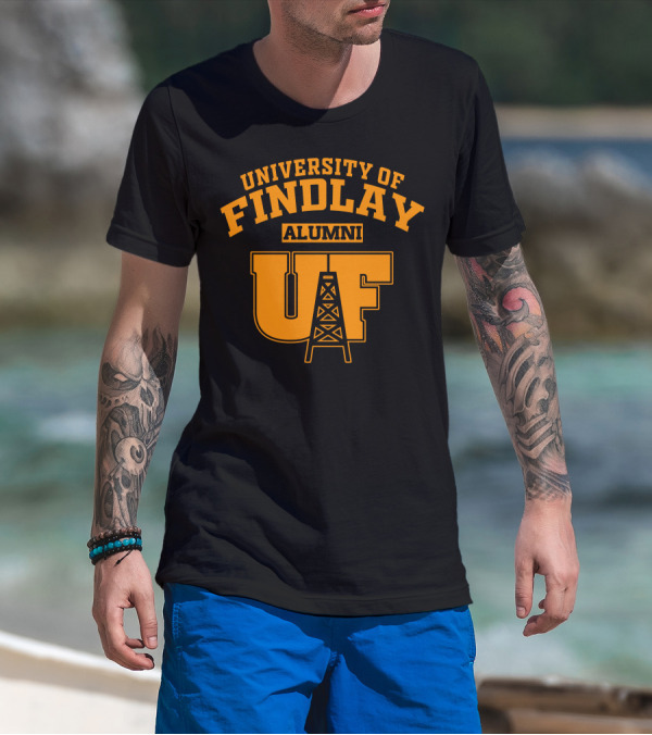 University Of Findlay Alumni UF Oil Derrick T-Shirt