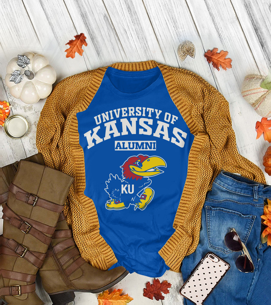 UNIVERSITY OF KANSAS ALUMNI KU Jayhawk T-Shirt
